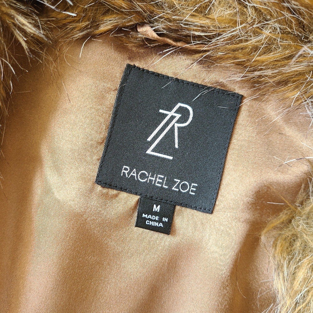 Rachel Zoe Faux Fur Oversized Vest - Picture 3 of 9